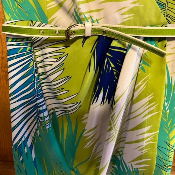 Maggy L size 6 dress tropical print - Picture 5 of 6